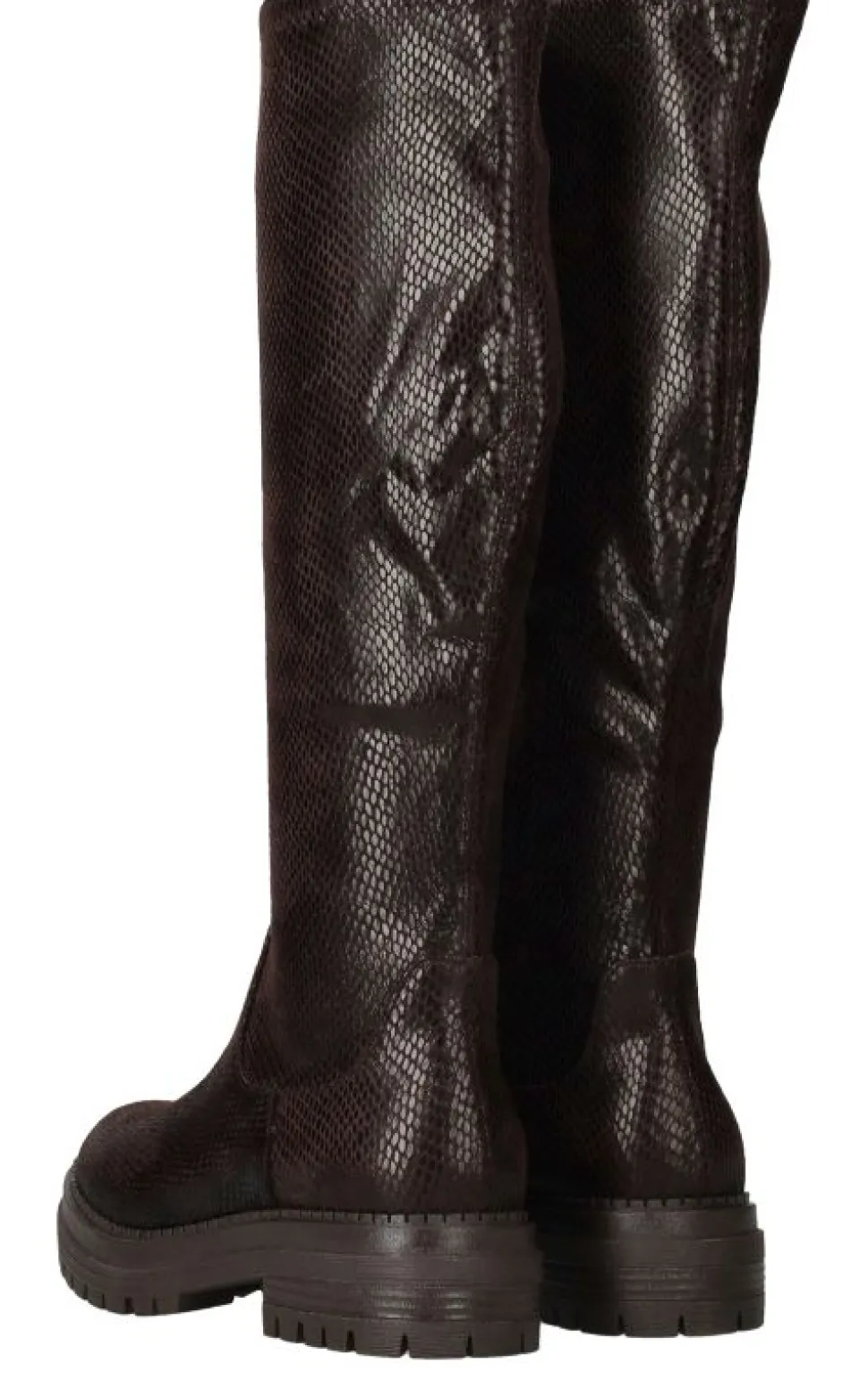 POSH by Poelman Lange laarzen Bruin Dames