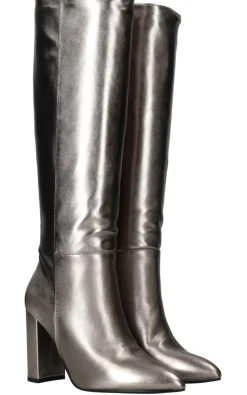 POSH by Poelman Lange laarzen Zilver Dames