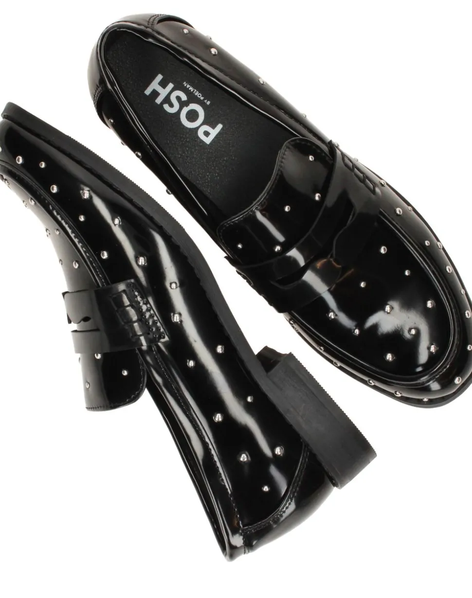 POSH by Poelman Loafers Zwart Dames