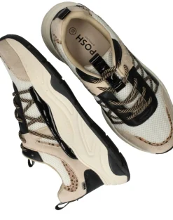 POSH by Poelman sneaker Sneakers Beige Dames