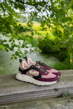 POSH by Poelman Sneakers Rood Dames