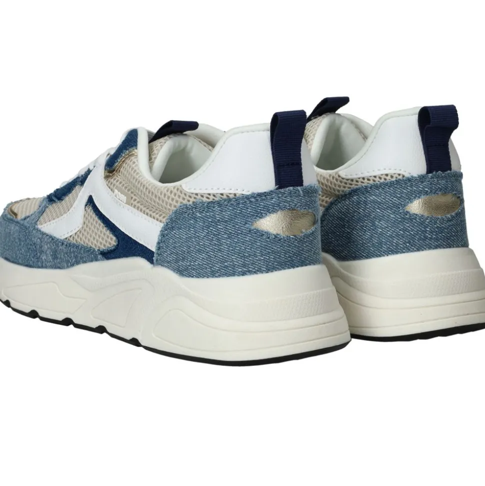 POSH by Poelman Sneakers Blauw Dames