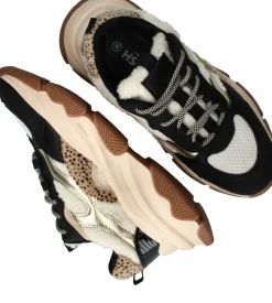 POSH by Poelman Sneakers Zwart Dames