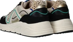 POSH by Poelman Sneakers Beige Dames