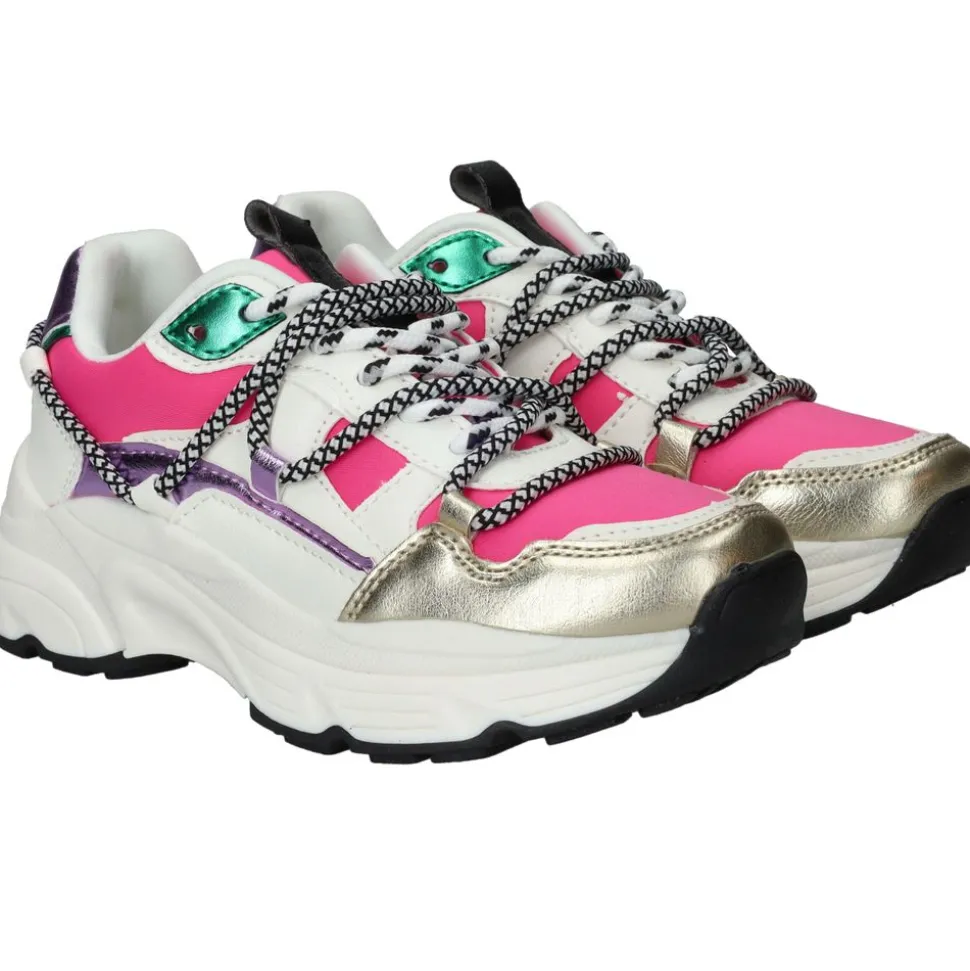 POSH by Poelman Sneakers Roze Meisjes