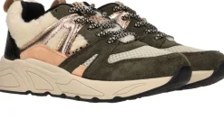 POSH by Poelman Sneakers Groen Meisjes