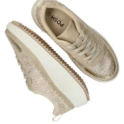 POSH by Poelman Sneakers Goud Dames