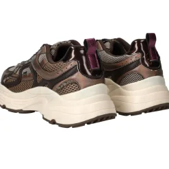 POSH by Poelman Sneakers Bruin Dames