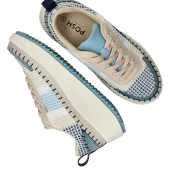 POSH by Poelman Sneakers Blauw Dames