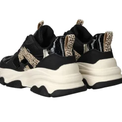 POSH by Poelman Sneakers Zwart Dames