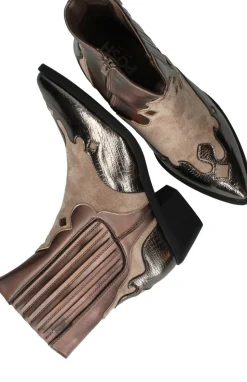 POSH by Poelman Westernboots Beige Dames