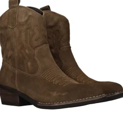 PS Poelman Enkellaarsjes Bruin Dames