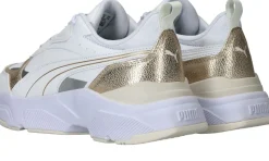 Puma Cassia Metallic Shine Sneakers Wit Dames