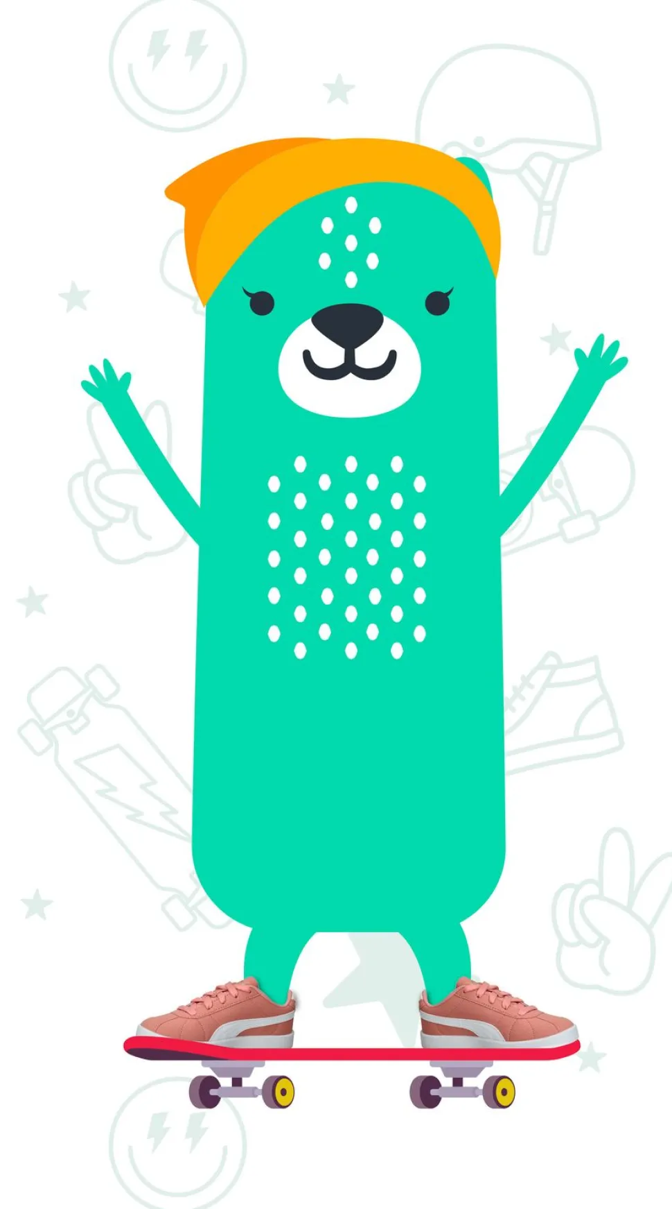 Puma Club II Sneakers Roze Meisjes