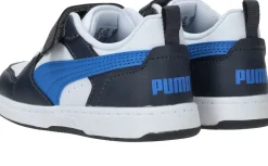 Puma Rebound V6 Lo Sneakers Blauw Jongens