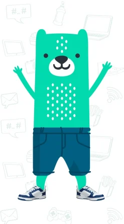 Puma Rebound V6 Low JR Sneakers Blauw Jongens