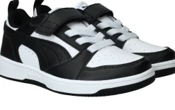 Puma Rebound V6 Low PS Sneakers Zwart Jongens