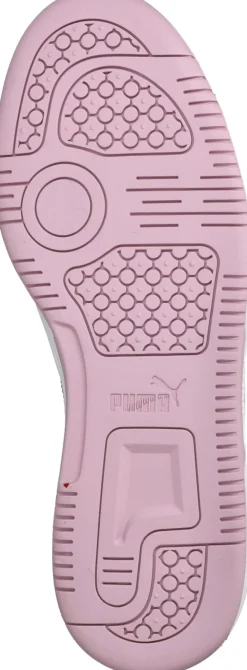 Puma Rebound V8 Mid Blurry JR Sneakers Roze Meisjes
