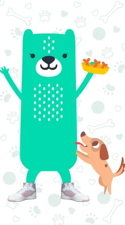 Puma Rebound V8 Mid Blurry JR Sneakers Roze Meisjes