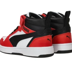 Puma Rebound V6 Mid Sneakers Rood Jongens