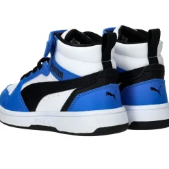 Puma Rebound V6 Mid Sneakers Blauw Jongens