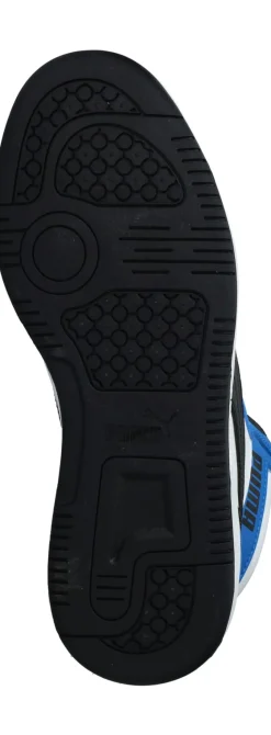 Puma Rebound V6 Mid Sneakers Blauw Jongens