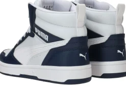 Puma Rebound V6 Mid Sneakers Blauw Jongens
