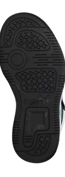 Puma Rebound V6 Mid Space Belle Sneakers Zwart Meisjes