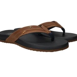 Raffas Slippers Cognac Heren