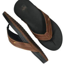 Raffas Slippers Cognac Heren
