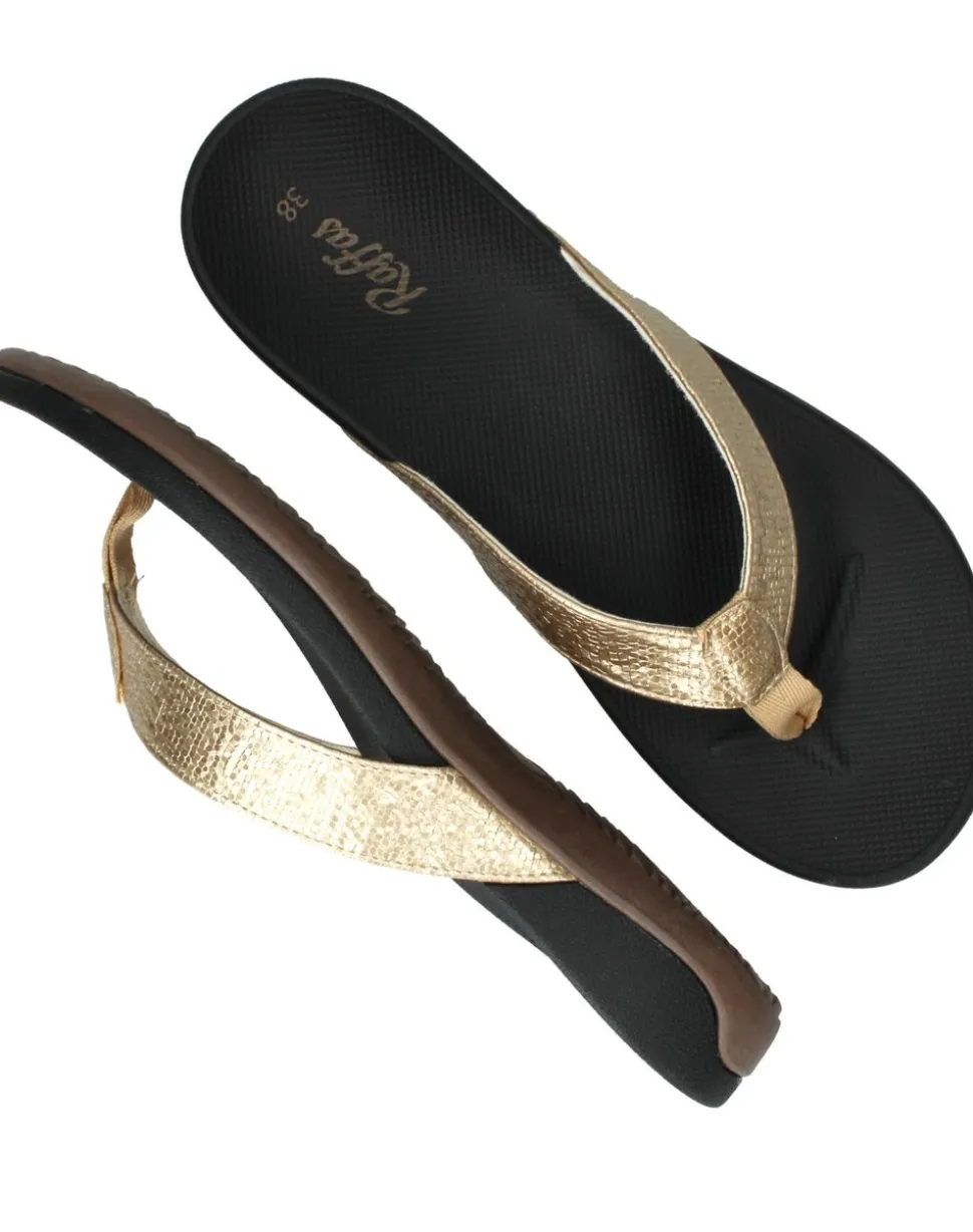 Raffas Slippers Goud Dames