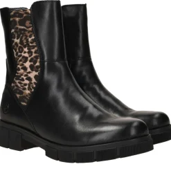 Remonte Chelseaboots Zwart Dames