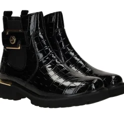 Remonte Chelseaboots Zwart Dames