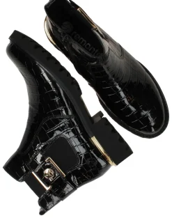 Remonte Chelseaboots Zwart Dames