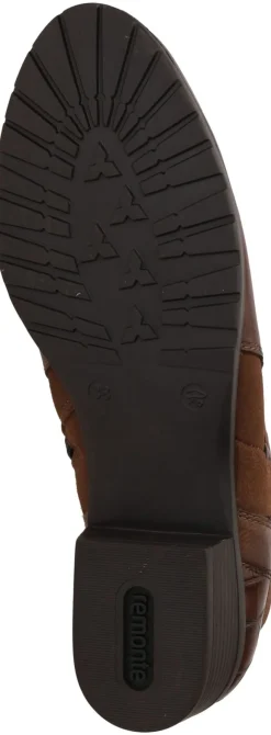 Remonte Enkellaarsjes Bruin Dames