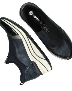 Remonte Instappers Blauw Dames