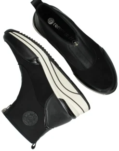 Remonte Instappers Zwart Dames