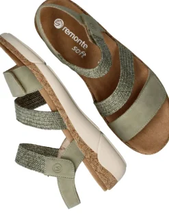 Remonte Sandalen Groen Dames