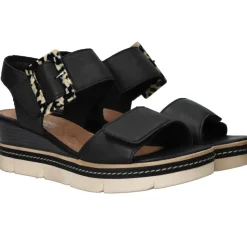 Remonte Sandalen Zwart Dames