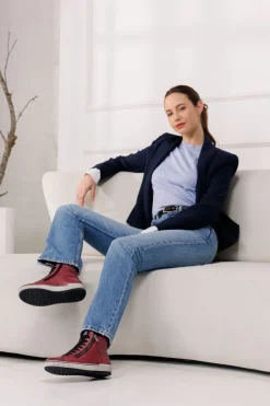 Remonte Veterboots Rood Dames