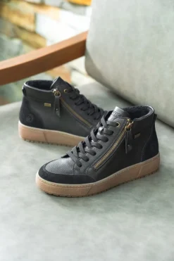Remonte Veterboots Zwart Dames