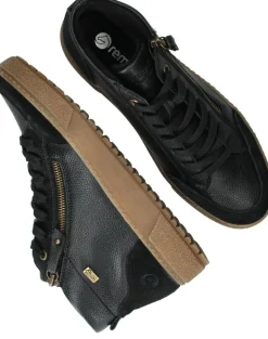 Remonte Veterboots Zwart Dames