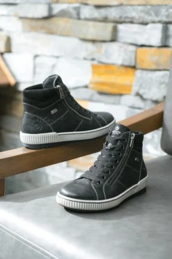 Remonte Veterboots Zwart Dames