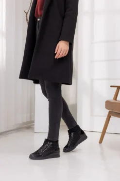 Remonte Veterboots Zwart Dames