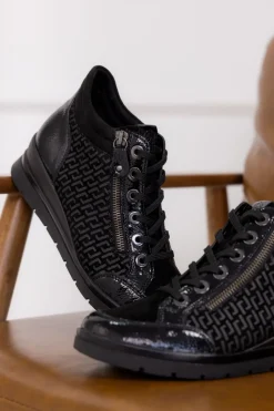 Remonte Veterboots Zwart Dames