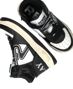 Replay Epic Jr MID 4 Sneakers Zwart Meisjes Jongens