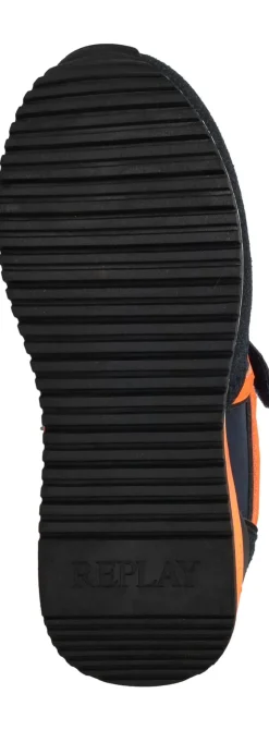 Replay Fiber JR 7 Sneakers Blauw Jongens