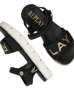 Replay Sandalen Zwart Meisjes