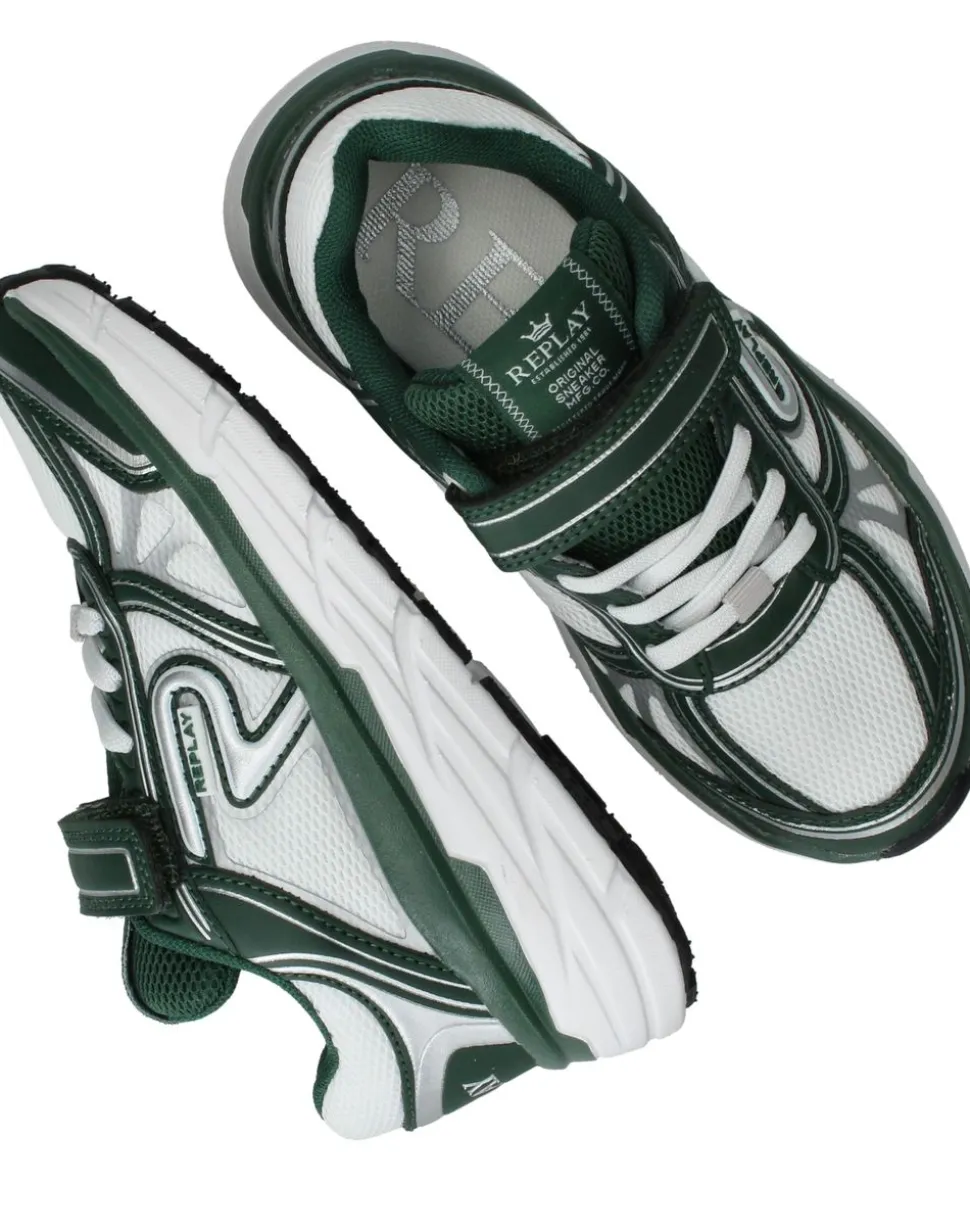 Replay Sneakers Groen Jongens