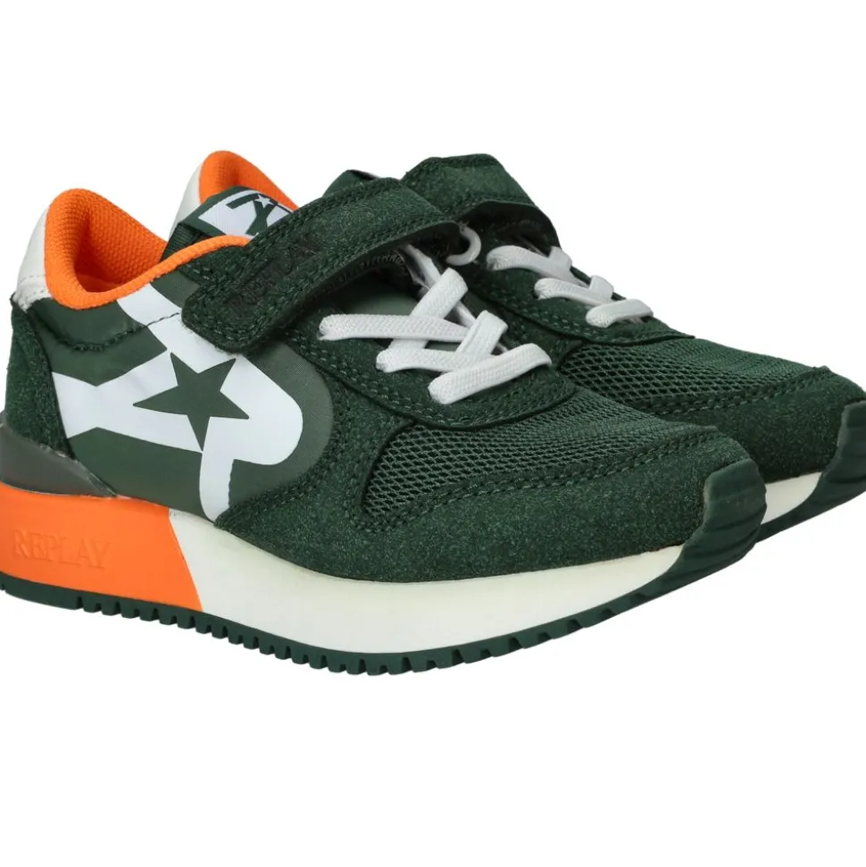 Replay Sneakers Groen Jongens